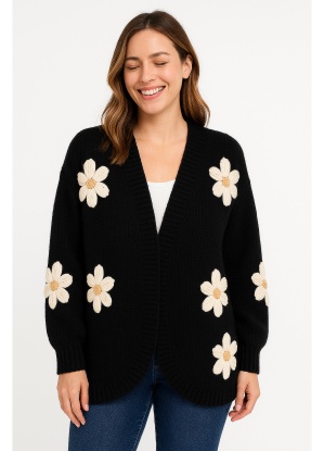 Paramour Knitted Daisy Cardigan - Suzanne Charles
